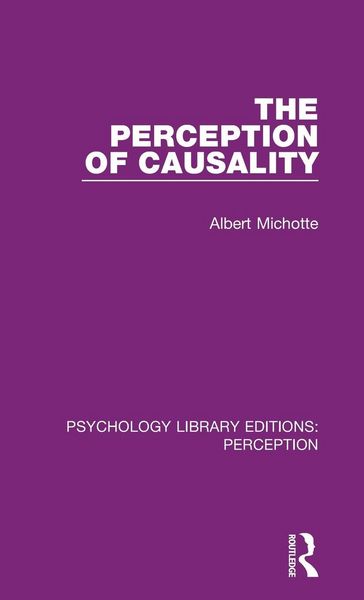 Produktbild: The Perception of Causality