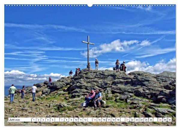 Produktbild: Grosser Arberblick auf Bayerisch Eisenstein (Wandkalender 2026 DIN A2 quer), CALVENDO Monatskalender