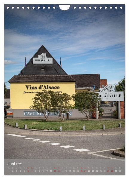 Produktbild: Ribeauville (Wandkalender 2026 DIN A4 hoch), CALVENDO Monatskalender