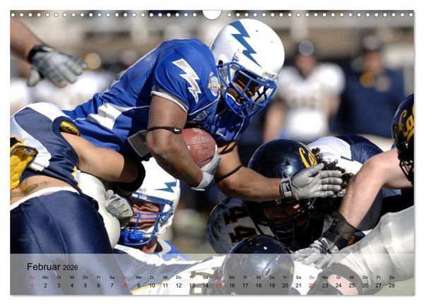 Produktbild: Sport. American Football (Wandkalender 2026 DIN A3 quer), CALVENDO Monatskalender