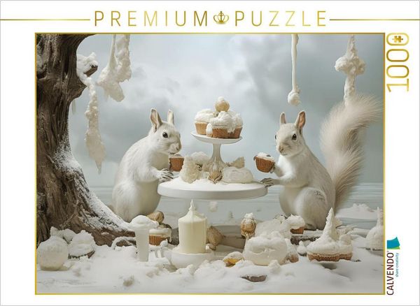 Produktbild: CALVENDO Puzzle Tabelle der Nachspeisen | 1000 Teile Lege-Gr&ouml;&szlig;e 64x48cm Foto-Puzzle f&uuml;r gl&uuml;ckliche Stunden