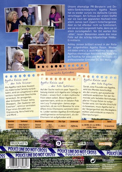 Produktbild: Agatha Raisin - Staffel 2 [2 DVDs]