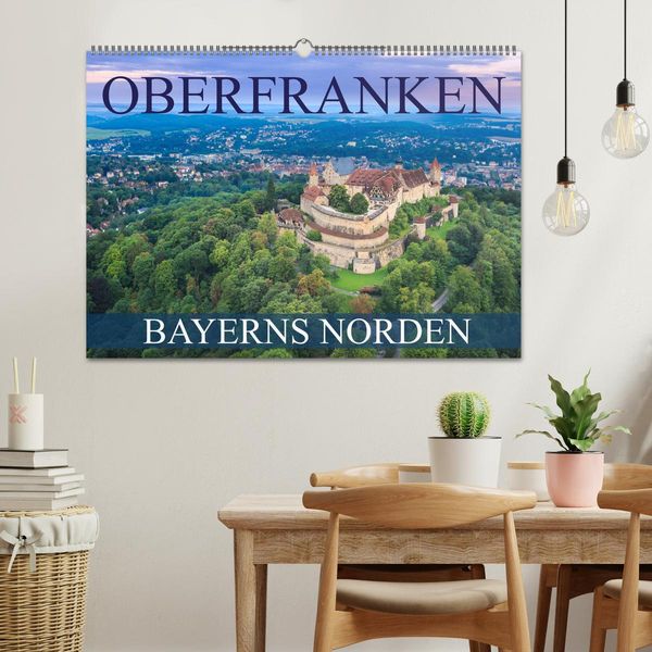 Produktbild: Oberfranken - Bayerns Norden (Wandkalender 2026 DIN A2 quer), CALVENDO Monatskalender