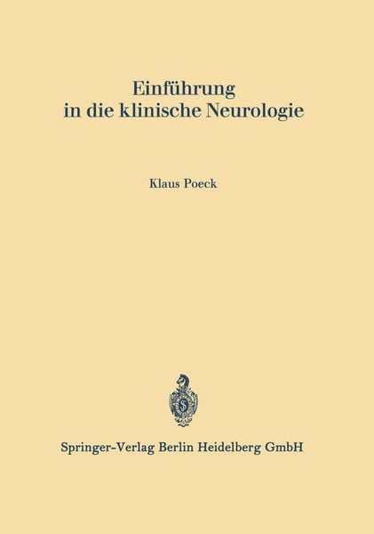 Produktbild: Einf&uuml;hrung in die klinische Neurologie