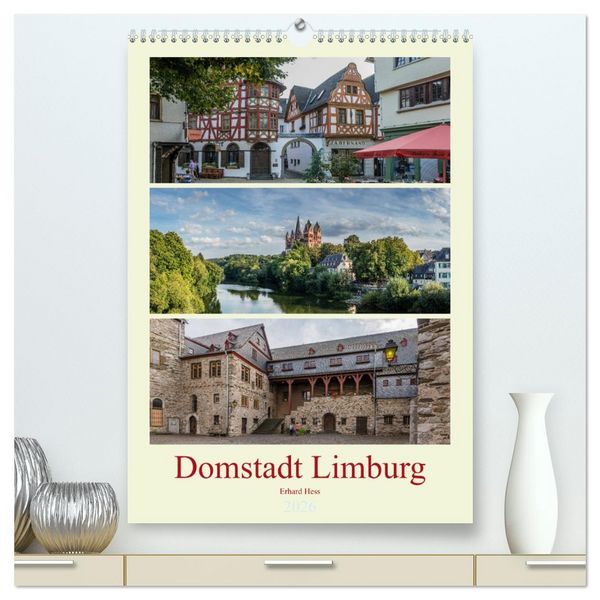 Produktbild: Domstadt Limburg (hochwertiger Premium Wandkalender 2026 DIN A2 hoch), Kunstdruck in Hochglanz