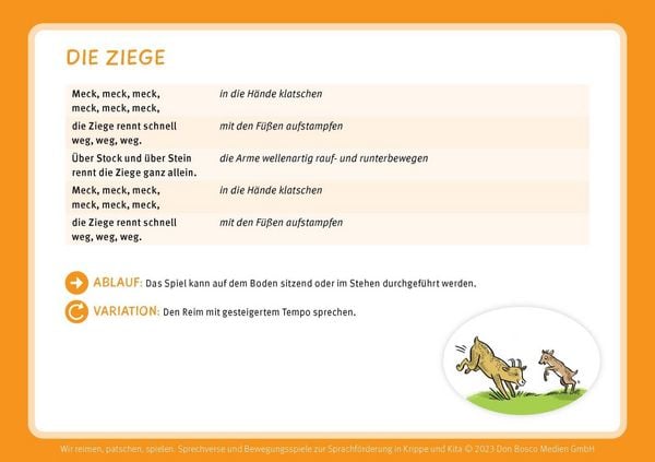 Produktbild: Wir reimen, patschen, spielen