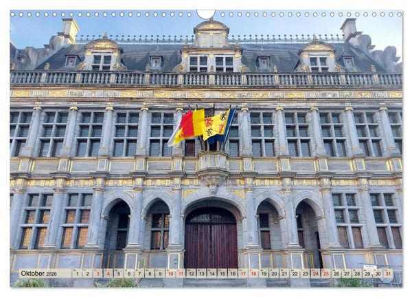 Produktbild: Tournai - Malerisches Belgien (Wandkalender 2026 DIN A3 quer), CALVENDO Monatskalender