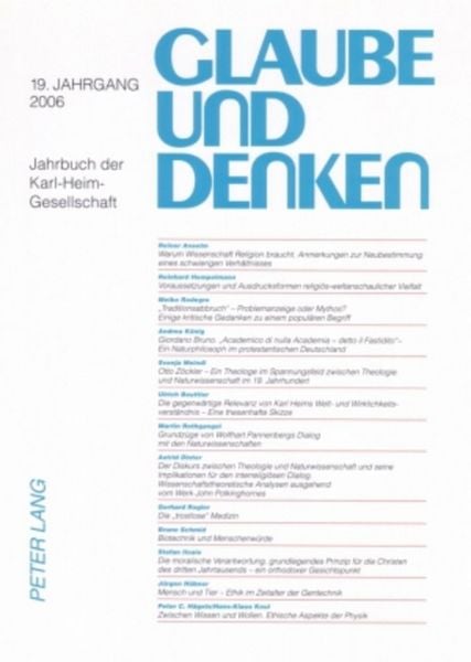 Produktbild: Glaube und Denken