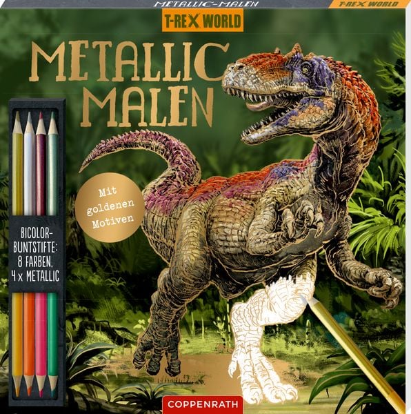 Metallic-Malen (Allosaurus), Sonstige von Raimund Frey, Coppenrath, 978-3-649-64963-2