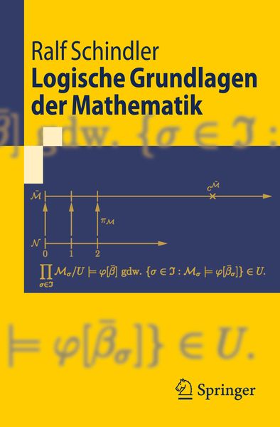 Produktbild: Logische Grundlagen der Mathematik