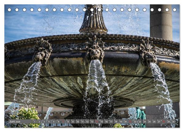Produktbild: Stuttgart - Bilder einer Stadt 2026 (Tischkalender 2026 DIN A5 quer), CALVENDO Monatskalender
