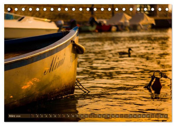 Produktbild: Lazise am Gardasee - Momente der Ruhe (Tischkalender 2026 DIN A5 quer), CALVENDO Monatskalender