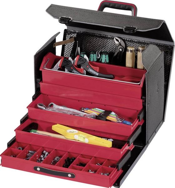 Produktbild: Parat TOP-LINE Plus Organize 43000561 Profi Werkzeugtasche unbest&uuml;ckt (B x H x T) 430 x 330 x 220 mm
