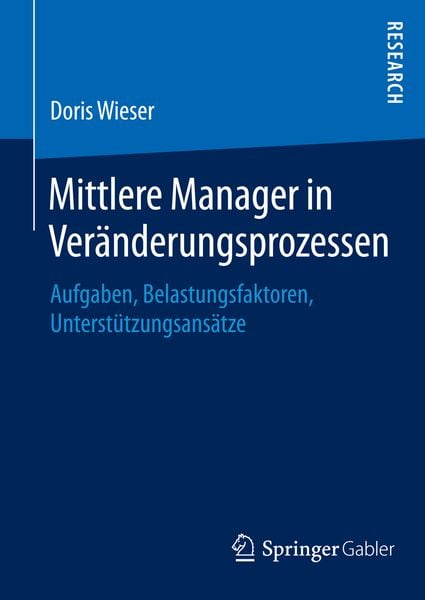 Produktbild: Mittlere Manager in Ver&auml;nderungsprozessen