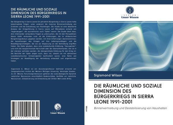 Produktbild: Die R&auml;umliche und Soziale Dimension des B&uuml;rgerkriegs in Sierra Leone 1991-2001