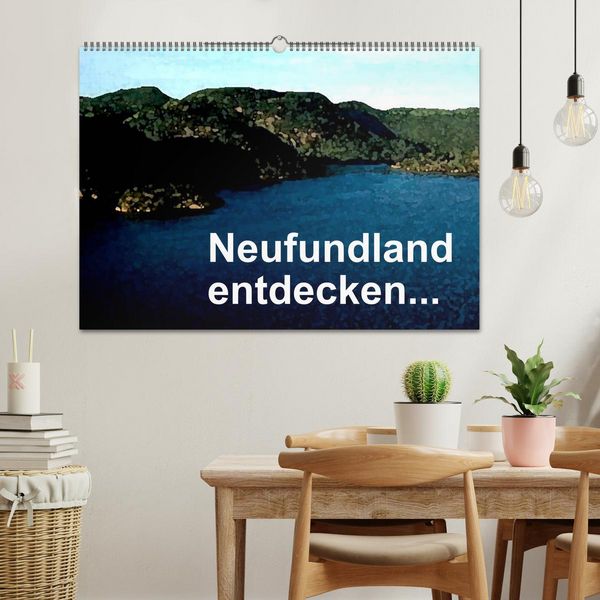 Produktbild: Neufundland entdecken (Wandkalender 2026 DIN A2 quer), CALVENDO Monatskalender