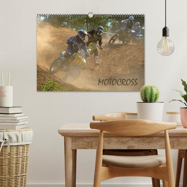 Produktbild: Motocross (Wandkalender 2027 DIN A3 quer), CALVENDO Monatskalender