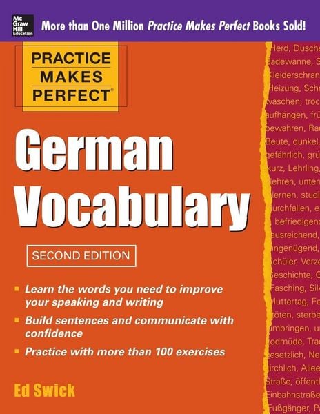 PMP GERMAN VOCABULARY 2E, Taschenbuch von Swick, MCGRAW-HILL Professional, 9780071763011
