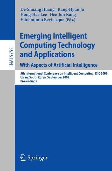 Produktbild: Emerging Intelligent Computing Technology and Applications. With Aspects of Artificial Intelligence