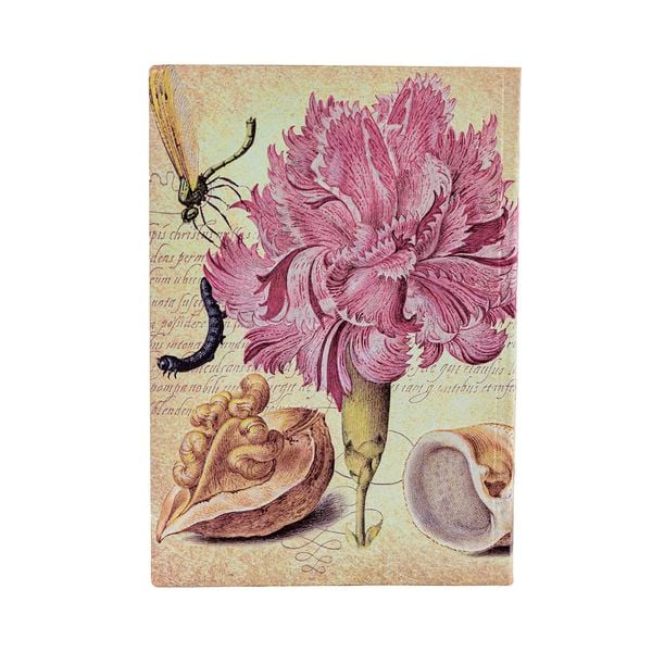Produktbild: Softcover Notizbuch, Rosa Nelke, Midi, Liniert