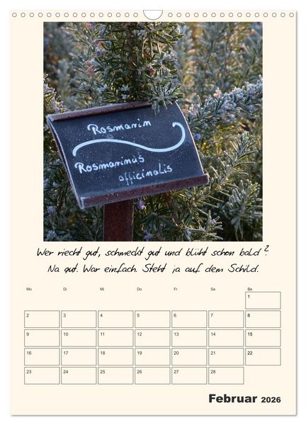 Produktbild: Gartengeschichten (Wandkalender 2026 DIN A3 hoch), CALVENDO Monatskalender