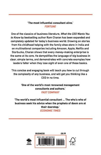 Produktbild: What the CEO Wants You to Know