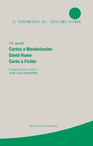 Produktbild: Cartas a Mendelssohn. David Hume. Carta a Fichte