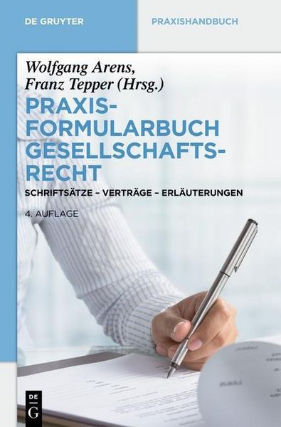 Produktbild: Praxisformularbuch Gesellschaftsrecht