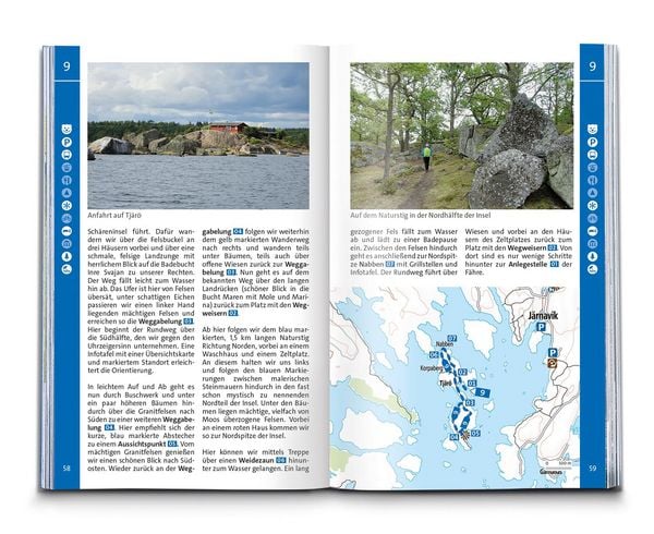 Produktbild: KOMPASS Wanderf&uuml;hrer Schweden S&uuml;d und Mitte, Von Sk&aring;ne bis Dalarna, 80 Touren