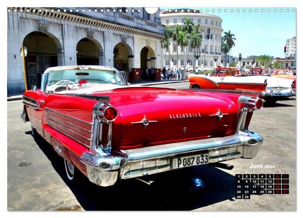 Produktbild: Der rote Star . Oldsmobile Starfire 98 (Wandkalender 2026 DIN A3 quer), CALVENDO Monatskalender