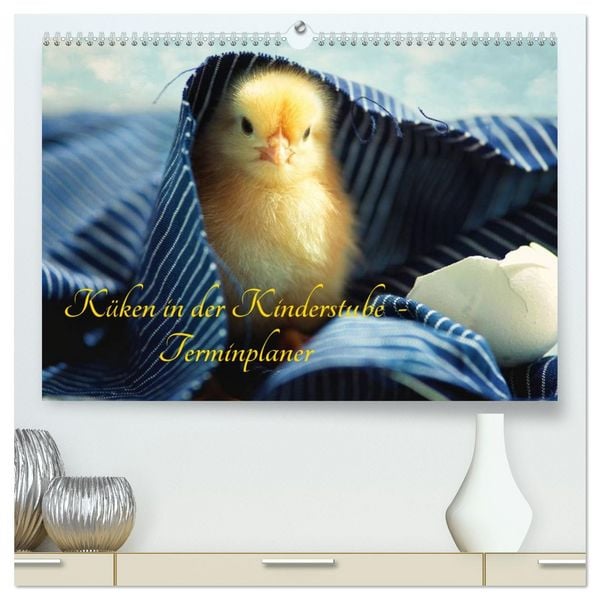 Produktbild: K&uuml;ken in der Kinderstube Terminplaner (hochwertiger Premium Wandkalender 2026 DIN A2 quer), Kunstdruck in Hochglanz