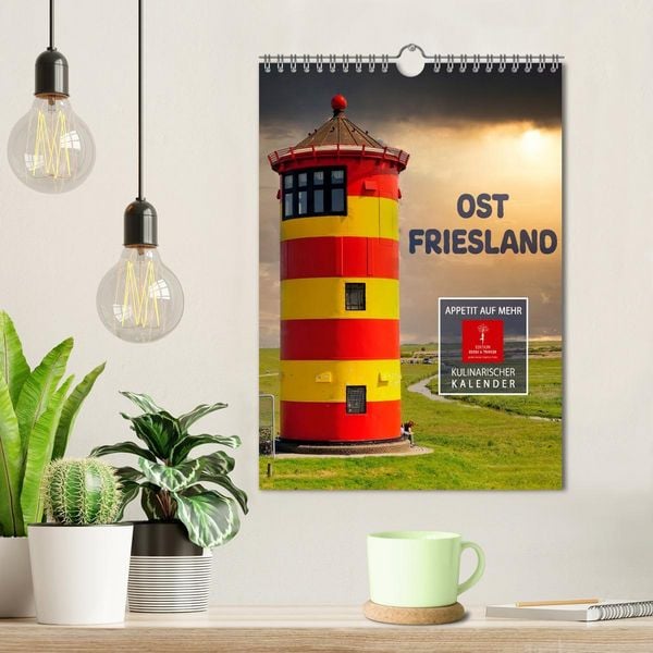 Produktbild: Ostfriesland - Appetit auf mehr (Wandkalender 2026 DIN A4 hoch), CALVENDO Monatskalender
