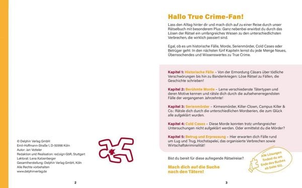 Produktbild: True Crime I Wissen in R&auml;tseln