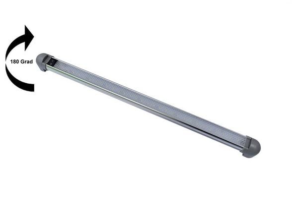 Produktbild: IWH LED Innenraumleuchte 19302 LED 12V (L x B x H) 470 x 33 x 35mm Schwenkbar