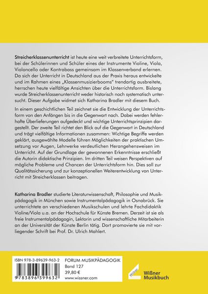 Produktbild: Streicherklassenunterricht