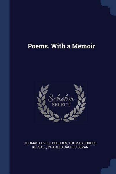 Produktbild: Poems. With a Memoir