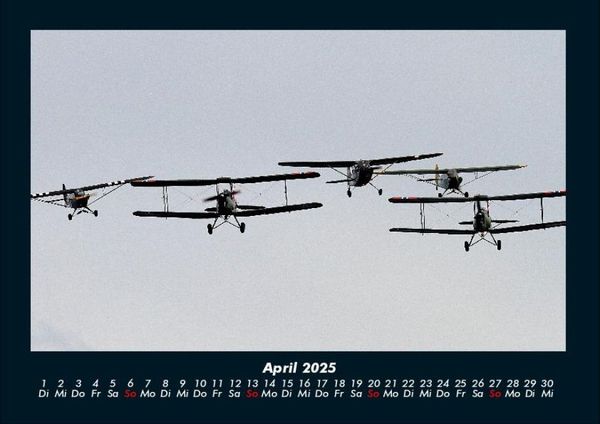 Produktbild: Flugzeuge 2025 Fotokalender DIN A4