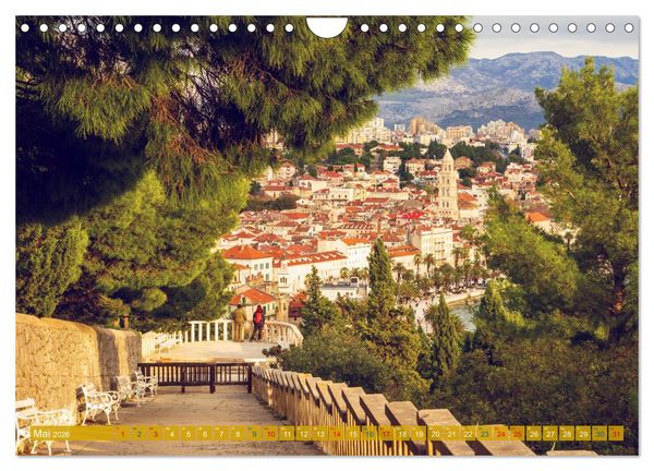Produktbild: Split - Zauberhafte Perle an der Adriak&uuml;ste Kroatiens (Wandkalender 2026 DIN A4 quer), CALVENDO Monatskalender