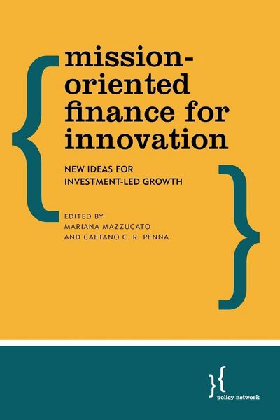 Produktbild: Mission-Oriented Finance for Innovation