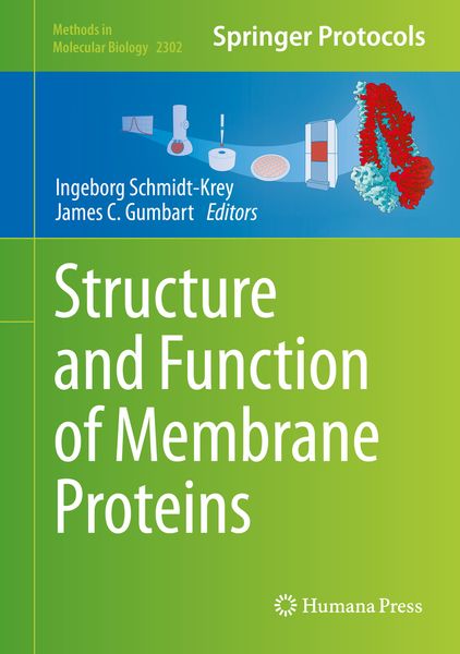 Produktbild: Structure and Function of Membrane Proteins