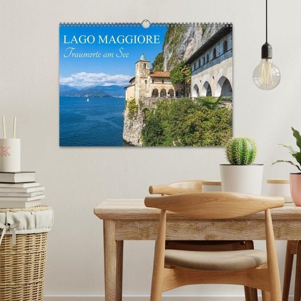Produktbild: Lago Maggiore - Traumorte am See (Wandkalender 2026 DIN A3 quer), CALVENDO Monatskalender