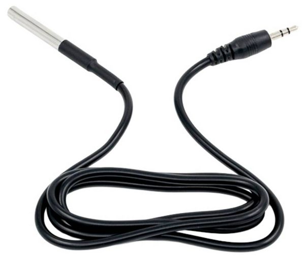 Produktbild: Shelly Temperatursensor DS18B20 3,5&nbsp;mm Jack 1m Kabel Temperatursensor
