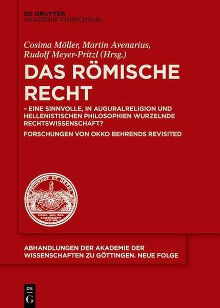 Produktbild: Das R&ouml;mische Recht
