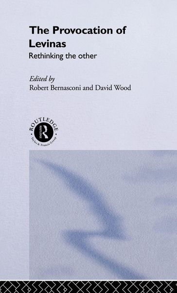 Produktbild: The Provocation of Levinas