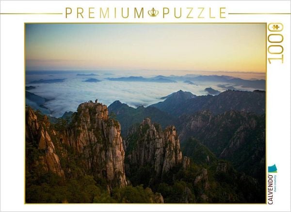 Produktbild: CALVENDO Puzzle Huang Shan | 1000 Teile Lege-Gr&ouml;&szlig;e 64x48cm Foto-Puzzle f&uuml;r gl&uuml;ckliche Stunden