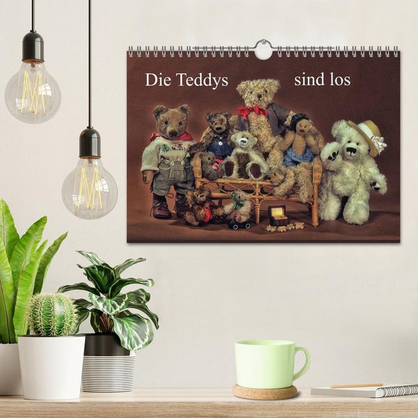 Produktbild: Die Teddys sind los (Wandkalender 2026 DIN A4 quer), CALVENDO Monatskalender