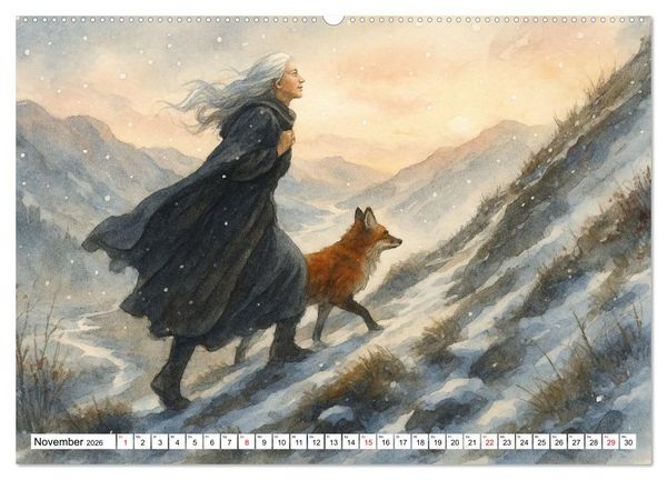 Produktbild: Im Zeichen der G&ouml;ttin (Wandkalender 2026 DIN A2 quer), CALVENDO Monatskalender