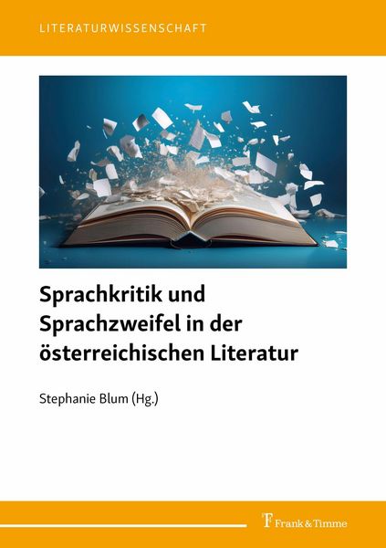 Produktbild: Sprachkritik und Sprachzweifel in der &ouml;sterreichischen Literatur