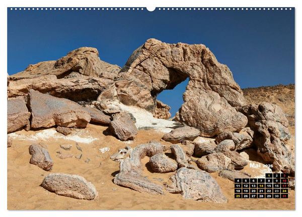 Produktbild: &Auml;gypten &ndash; westliche W&uuml;sten (hochwertiger Premium Wandkalender 2026 DIN A2 quer), Kunstdruck in Hochglanz