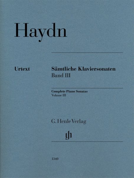 Joseph Haydn - Sämtliche Klaviersonaten Band III